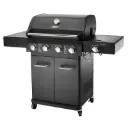 Kifaru Gas BBQ Grill 4 Burner+Side Burner