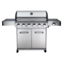 Kifaru Gas BBQ Grill 6 Burner + Side Burner